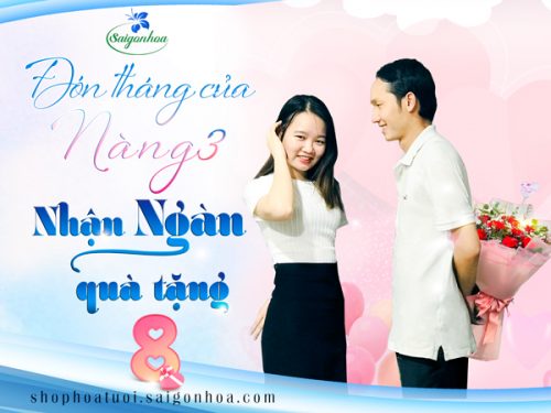 Đón tháng của nàng nhận ngàn quà tặng